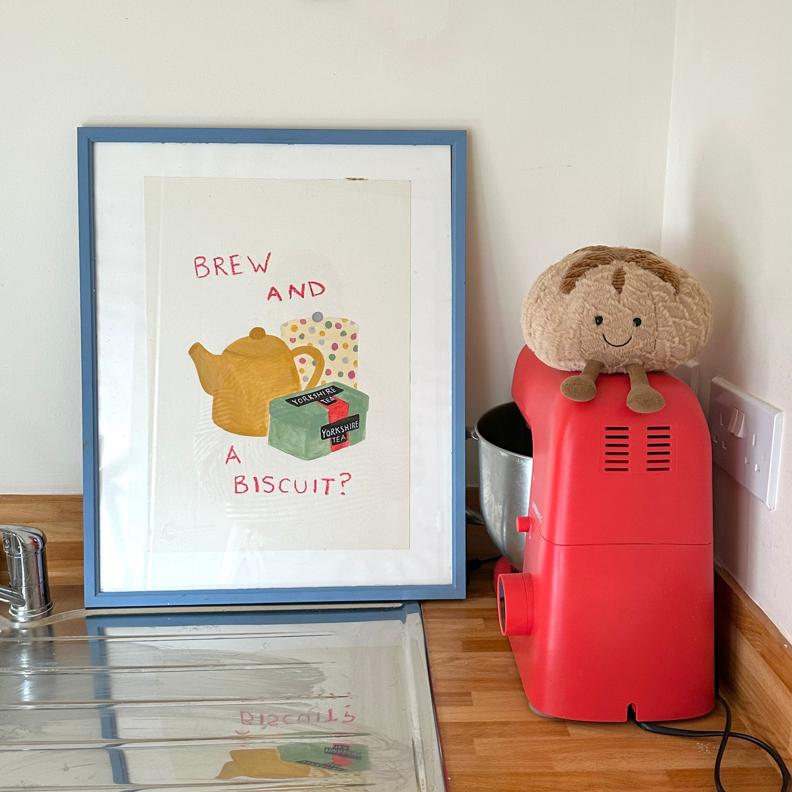 Brew and a biscuit - Original Print
