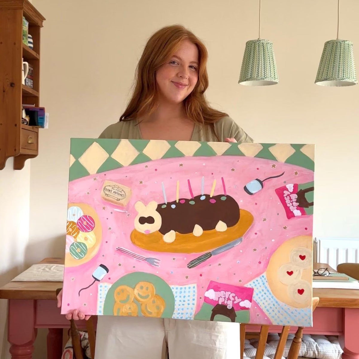 'A very pink party'
